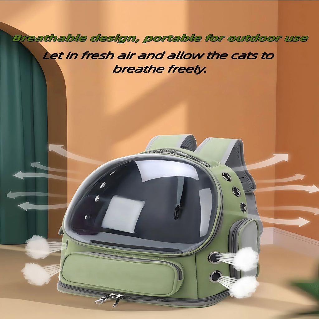 Sac capsuleTransparent pour chat🐯🐯