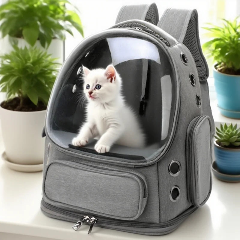 Sac capsuleTransparent pour chat🐯🐯